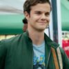 Tv Series The Boys Jack Quaid Striped Green Cotton Jacket