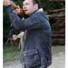 Tv Series The Walking Dead Aaron Black Hooded Jacket