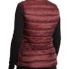 Virgin River Alexandra Breckenridge Maroon Puffer Vest