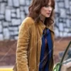 Winona Ryder Stranger Things Brown Coat