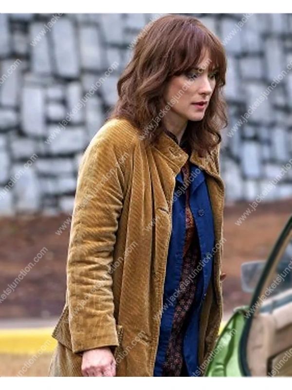 Winona Ryder Stranger Things Brown Coat