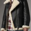 Women's Aviator Shearling Leather Jacket