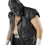 Evil Uno AEW Black Leather Vest