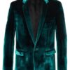 Ewan McGregor Birds of Prey Velvet Blazer