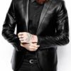 Men's Slim Fit Lambskin Leather Coat