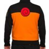 Naruto Uzumaki Japanese Warrior Orange & Black Track Jacket