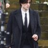 Robert Pattinson The Batman 2022 Black Wool Coat