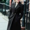 The Flight Attendant Annie Black Trench Coat