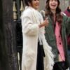 Ashley Park Emily In Paris Fur Coat