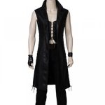 Devil May Cry 5 Long Black Leather Coat