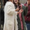 Emily In Paris Mindy Chen Long Fur Coat