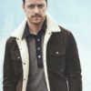 Lord Asriel His Dark Materials Shearling Suede Jacket