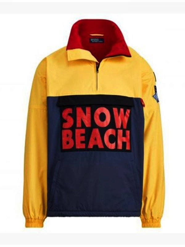 Snow Beach Polo Cotton Jacket - JacketsJunction