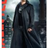 Tom Welling Smallville Superman Clark Kent Leather Trench Coat