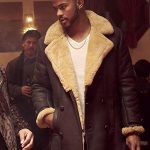 Trevor Jackson Superfly Leather Shearling Coat