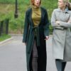 Tv Series The Undoing Grace Fraser Green Long Wool Coat