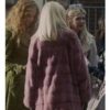 Tv Series The Undoing Sally Morrison Pink Fur Coat