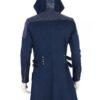 Video Game Devil May Cry 5 Nero Blue Trench Hooded Coat