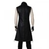 Video Game Devil May Cry 5 V Mysterious Man Black Leather Trench Coat