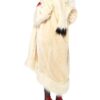 Cruella De Vil Faux Fur Long Coat