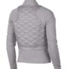 Grey Quilted Jacket