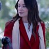 Jennifer Holloway On The 12th Date of Christmas Red Coat