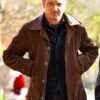 Jeremy Renner Hawkeye Clint Barton Brown Corduroy Jacket