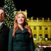 Jess Waters Christmas in Vienna Sarah Drew Double Breasted Green Coat