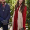 Mallory Jansen On The 12th Date of Christmas Jennifer Holloway Wool Coat