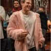 Brayden Weston Power Book II Ghost Pink Shearling Jacket