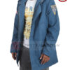 Jim Hooper Stranger Things Cotton Blue Jacket