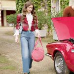 Emily In Paris Red Plaid Jacket