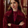 Emily In Paris Emily Cooper Velvet Jacket