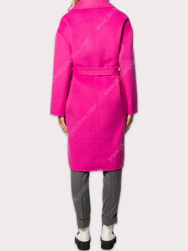 Emily in Paris Pink Coat for Sale