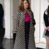 Emily In Paris Sylvie Grateau Checked Cloak Coat