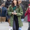 Gemma Chan The Eternals Sersi Cottan Coat