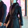 Hailee Steinfeld Hawkeye Kate Bishop Wool Black Coat