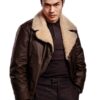 Henry Golding The Gentlemen Leather Jacket