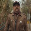 Joe Exotic Tiger King Murder, Mayhem and Madness Suede Leather Jacket