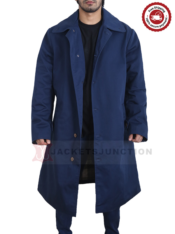 the gentlemen charlie hunnam trench coat