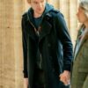 Run Domhnall Gleeson Black Trench Coat