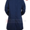 Ray The Gentlemen Charlie Hunnam Dark Blue Coat