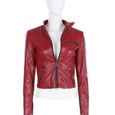 Buy Now - Claire Redfield Resident Evil 2 Red Leather Jacket