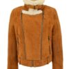 Women's Sheepskin Shearling Leather Jacket