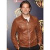 A Star Is Born Bradley Cooper Leather Jacket