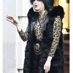 Cruella 2021 Emma Stone Fur Coat