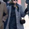 Cruella Emma Stone Houndstooth Coat