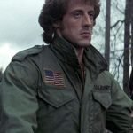 First Blood John Rambo Green Jacket