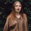 Jessica Barden The End of the Fing World Alyssa Distressed Leather Jacket