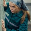 Jodie Comer Killing Eve Villanelle Cotton Green Jacket